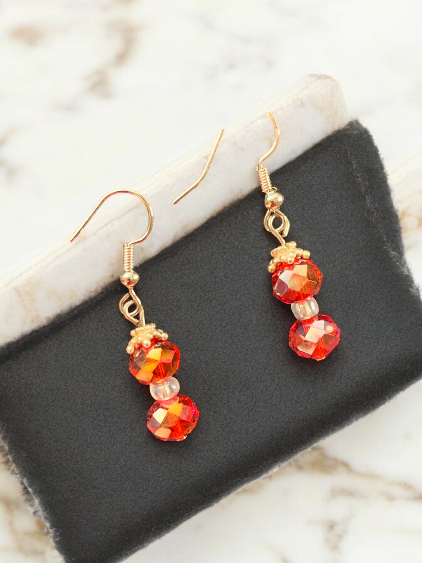 Pumpkin color earrings (orange)