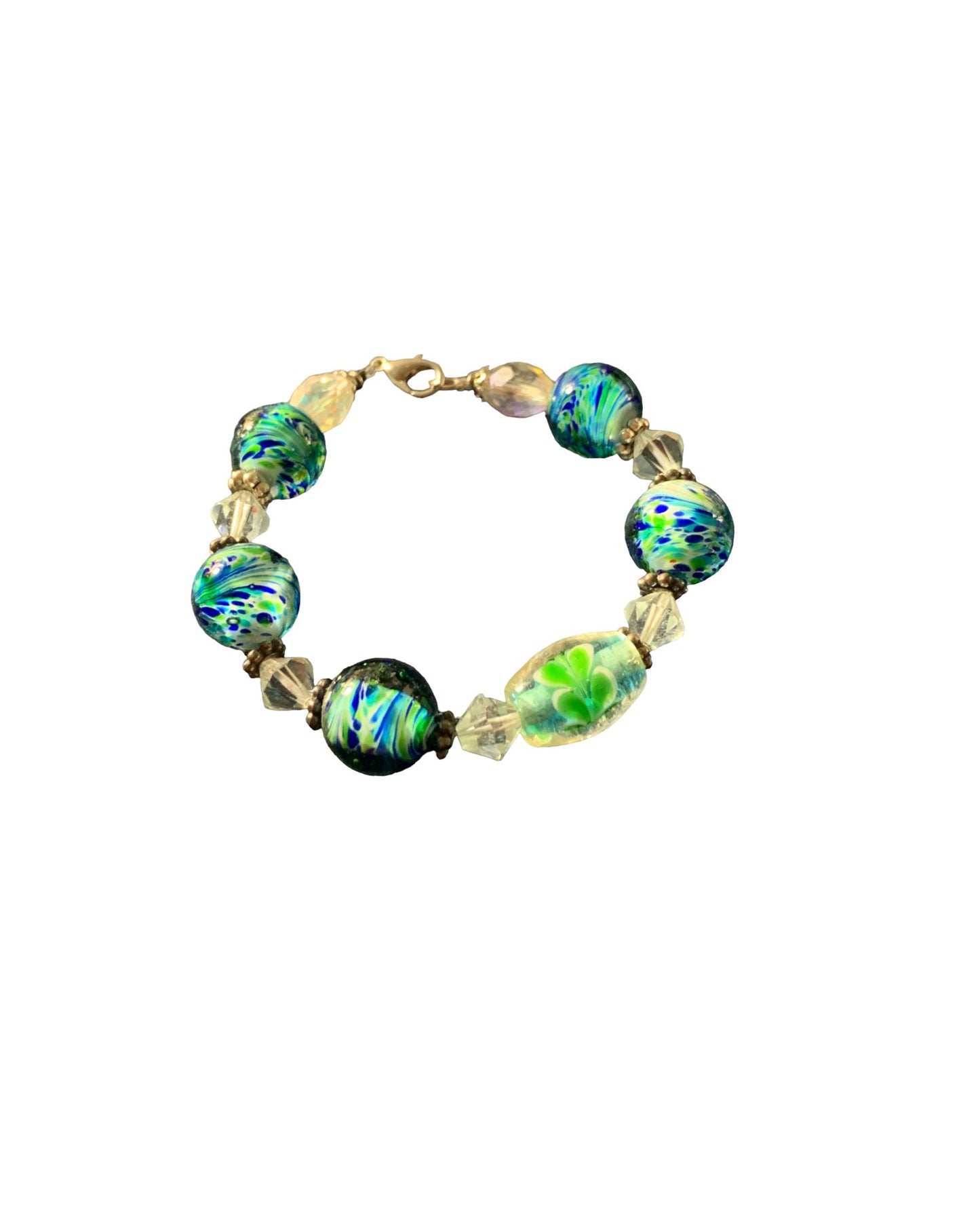 Ocean green women bracelet