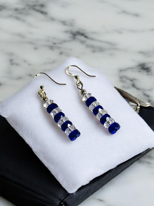 Sapphire earrings