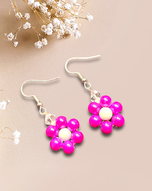 Flower earrings