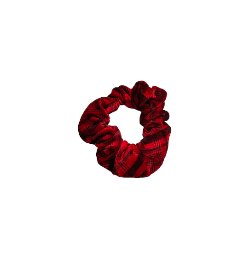 Red velvet scrunchie- large