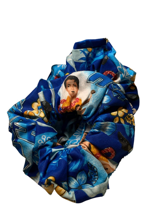 Handmade Aloha Elvis scrunchies