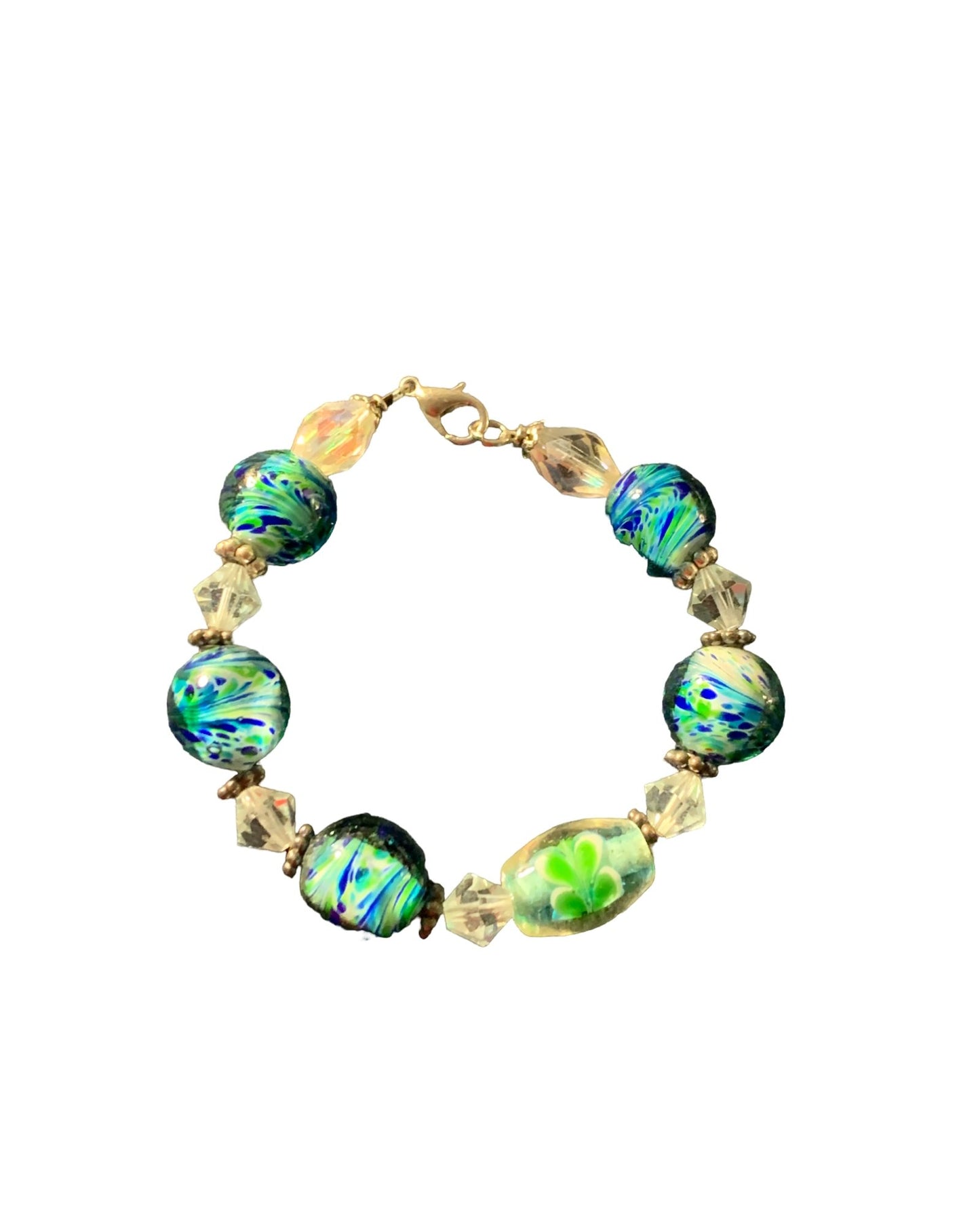 Ocean green women bracelet