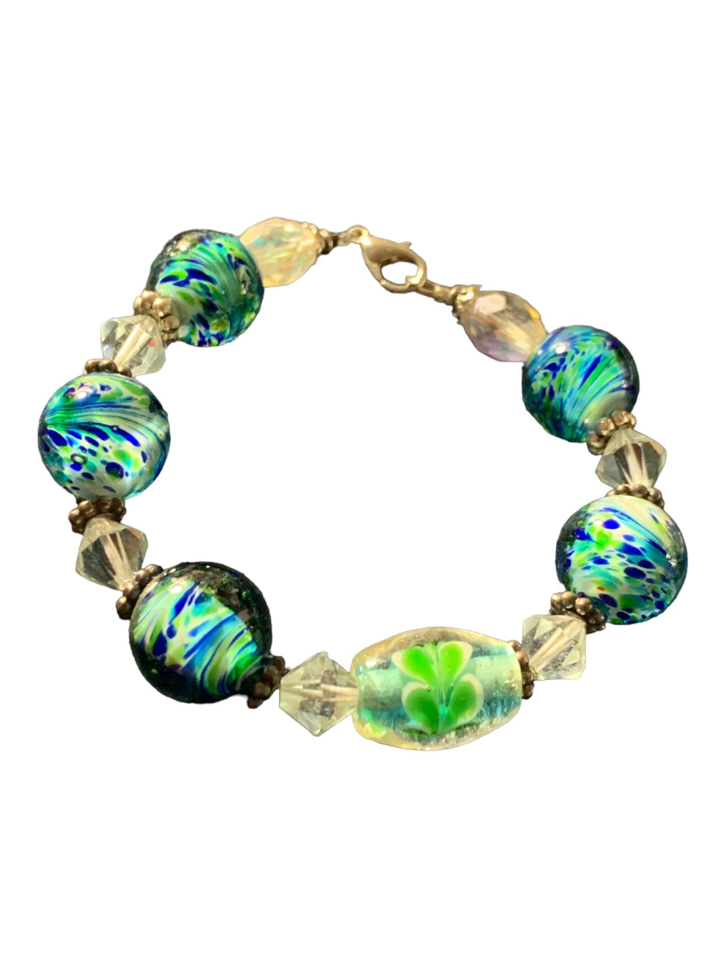 Ocean green women bracelet